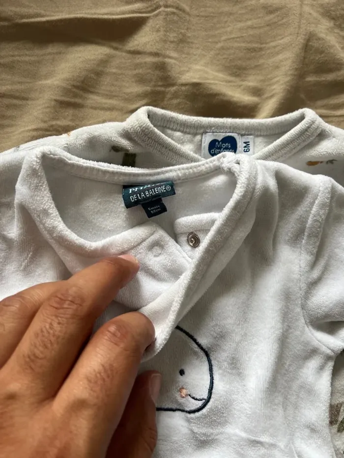 Lot de 3 pyjamas velours - photo numéro 5