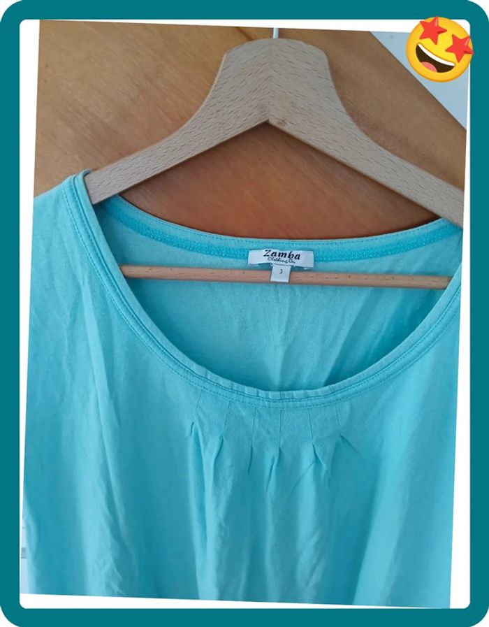 Haut d'été Zamba Taille L🌿💝 - photo numéro 3