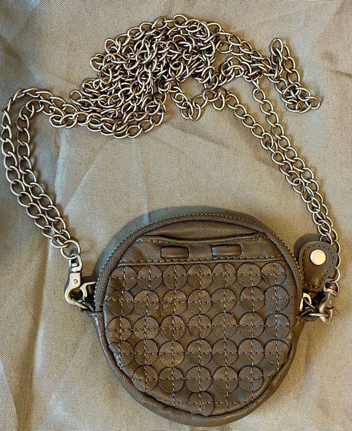 Mini sac rond DDP gris - Très bon état