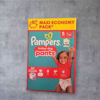 Carton de couches pants pampers taille 5