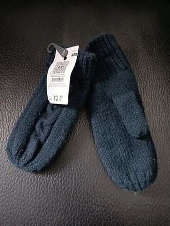 Moufles camaïeu en taille unique (petite taille)