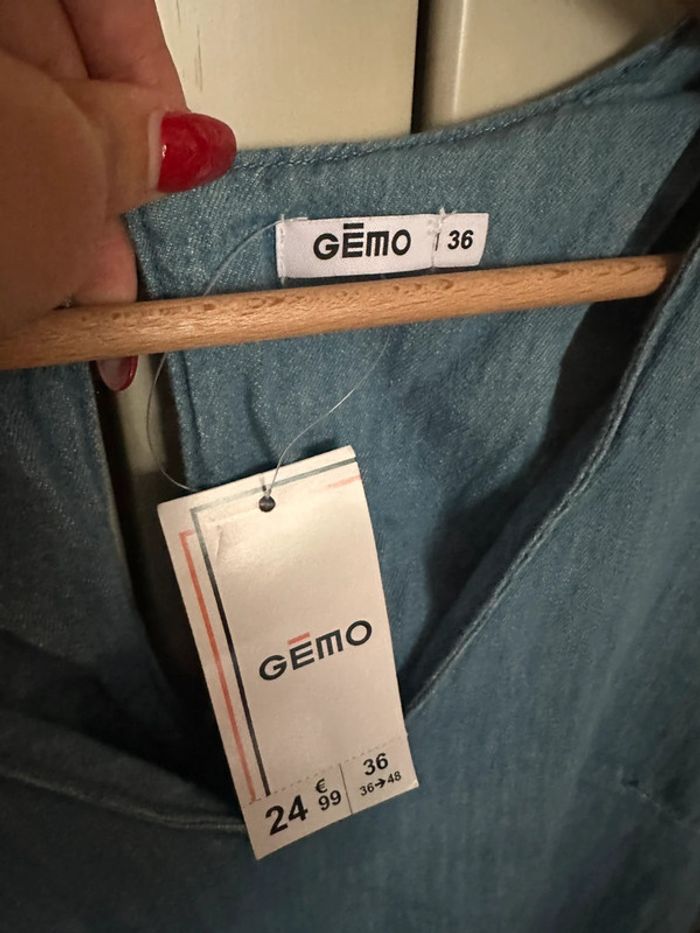 Jobe en jean neuve Gemo taille 36 - photo numéro 2