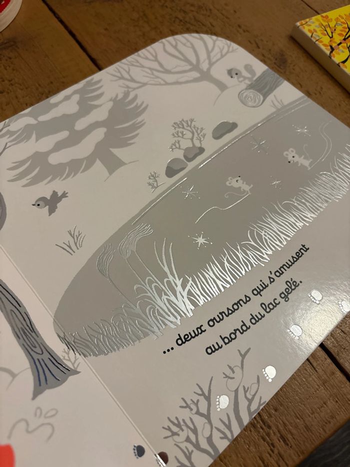 Livre Regarde dans la neige Nathan - photo numéro 4