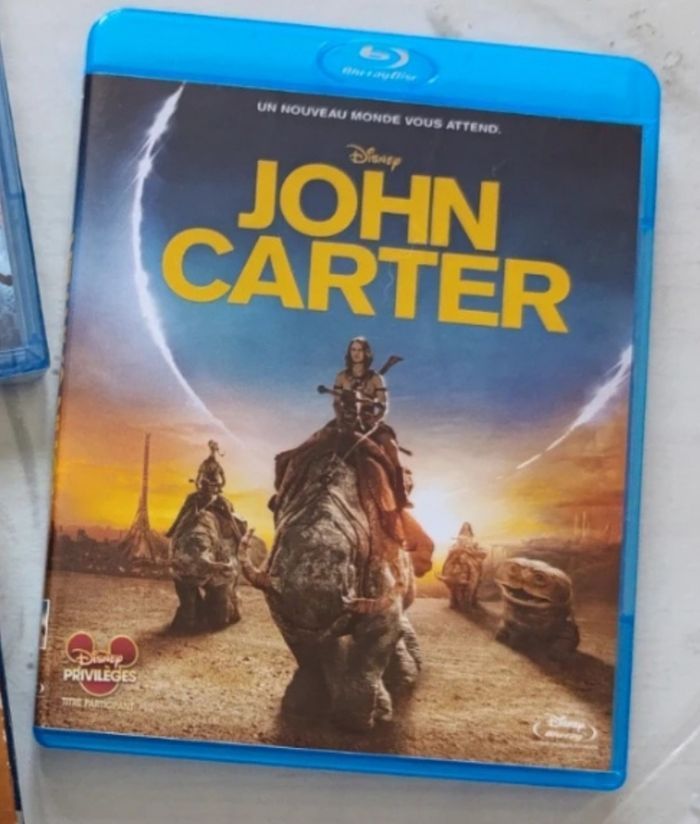 Blu-ray John Carter Disney et Félins Disney neuf sous blister - photo numéro 3