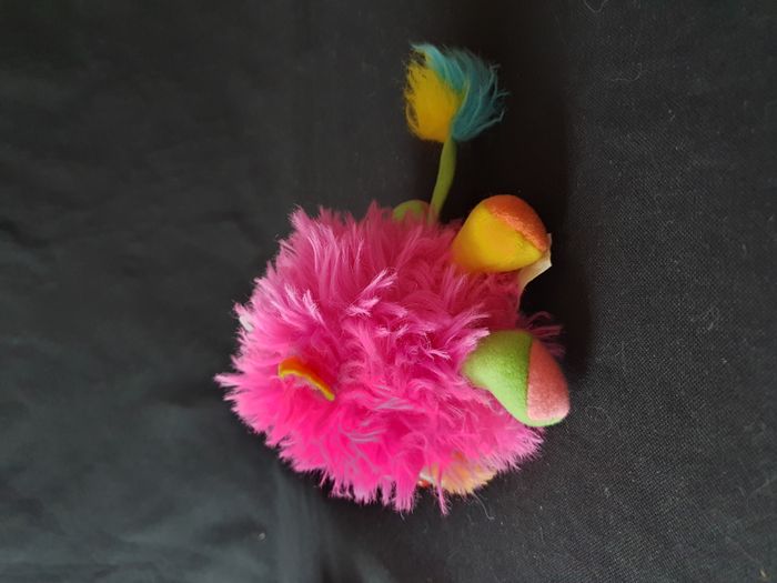 Peluche Puffling Popples rose et bleu Mattel 1986 - photo numéro 3