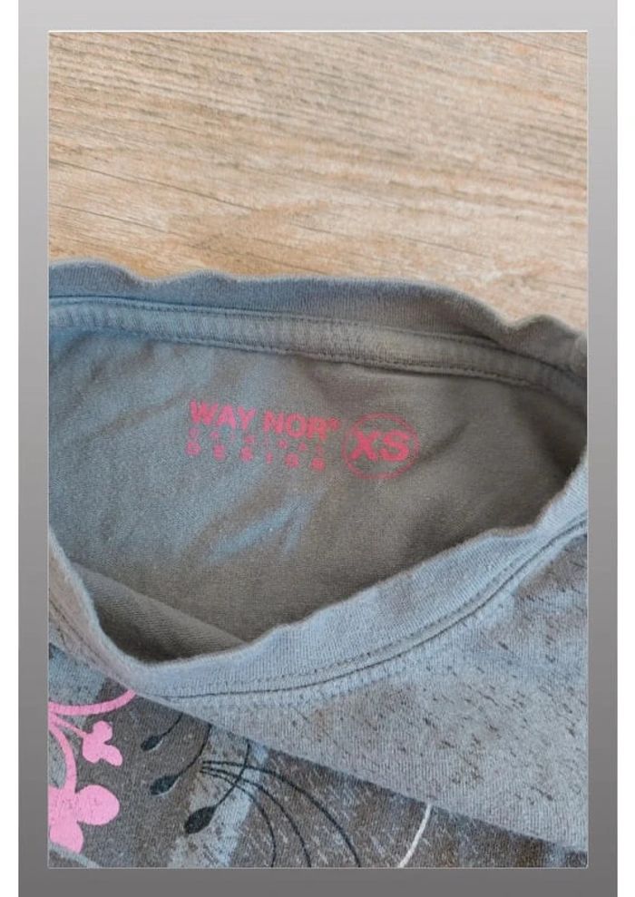 Tee shirt gris norway taille XS - photo numéro 2