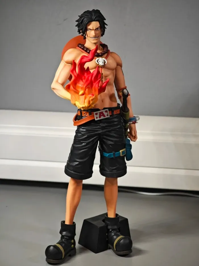 Figurine One Piece : Portgas D Ace Grandista Nero Banpresto 29cm avec boîte - photo numéro 2