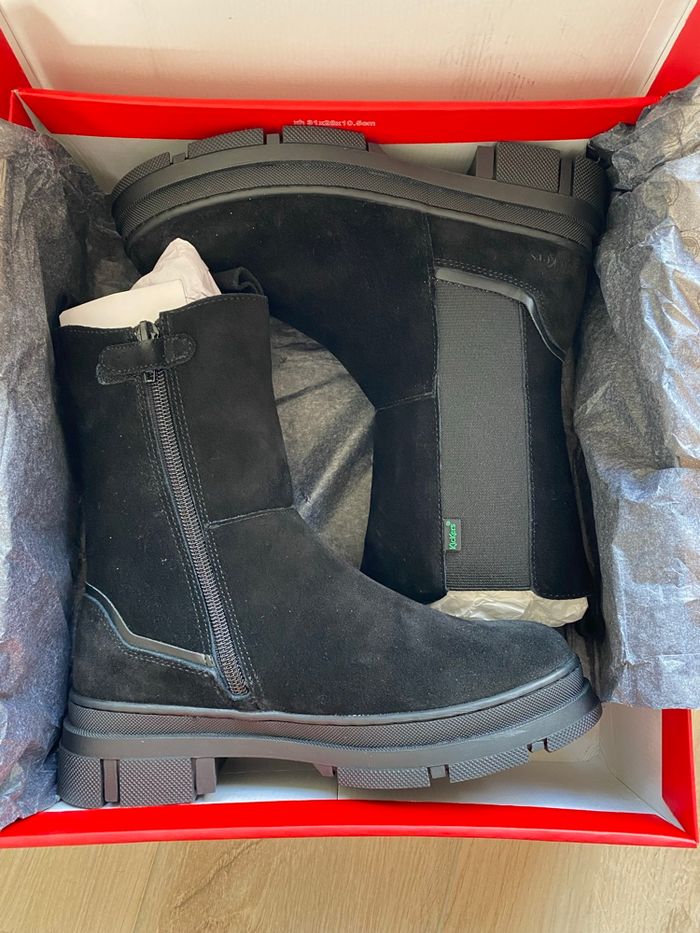 🖤 Bottines Kickers Kick Goz noires – taille 34 – neuves - photo numéro 8
