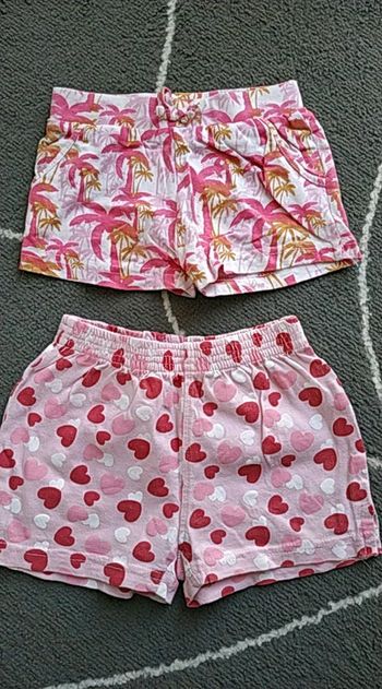Lot 2 shorts 12 mois
