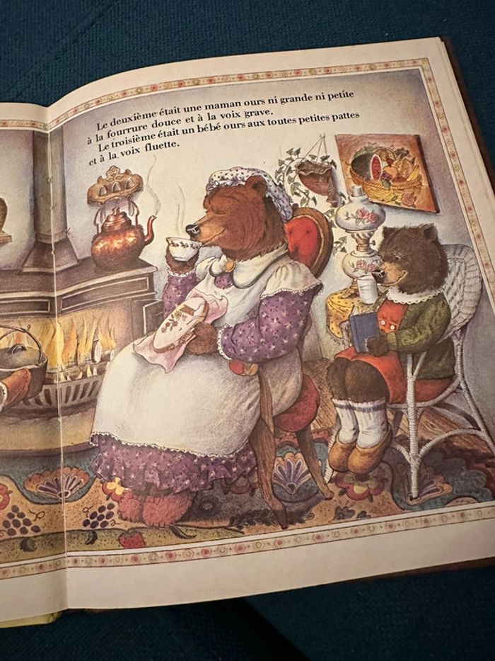 Livre ancien Boucle d’or et les trois ours deux coqs d’or Lorinda Bryan Cauley album - photo numéro 7