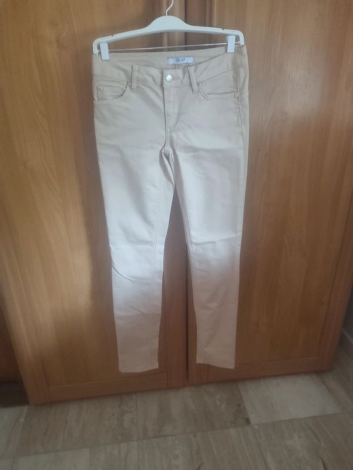 Jeans rose poudrée liu-jo