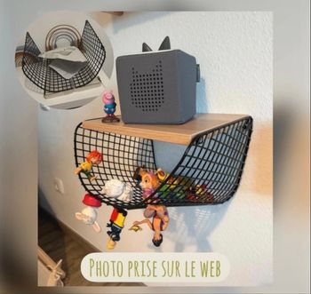 Étagère ikea Svenshult pour Tonies neuve jamais installée