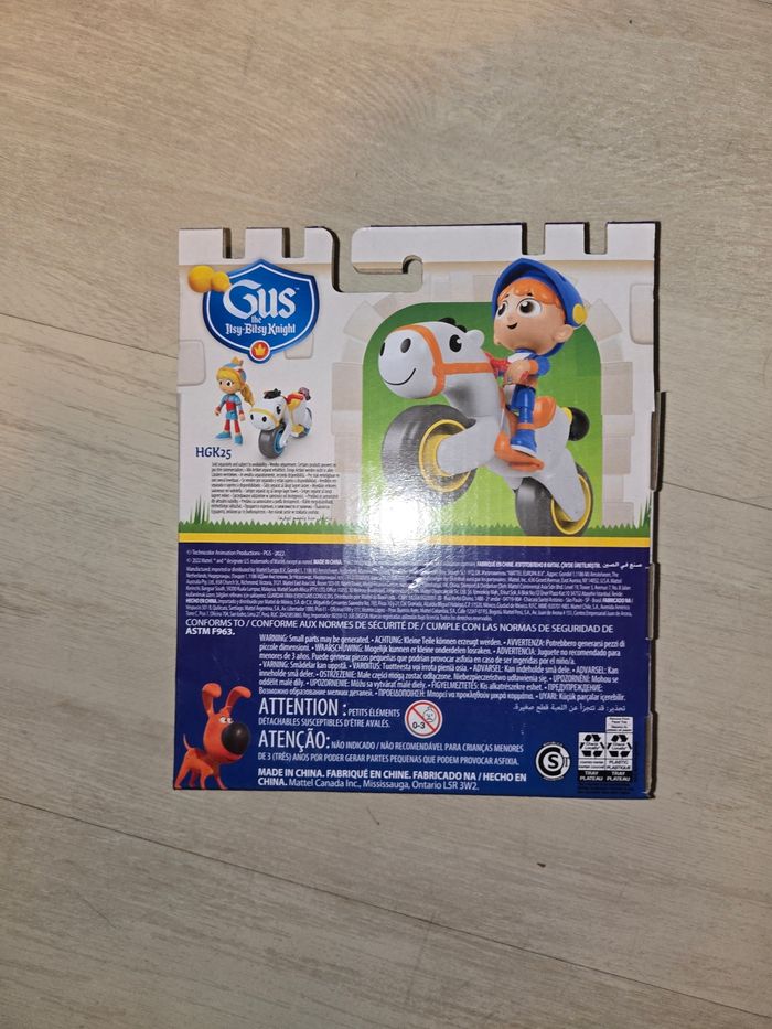 Gus fisher price  neufs 2 motos et 2 personnages - photo numéro 5