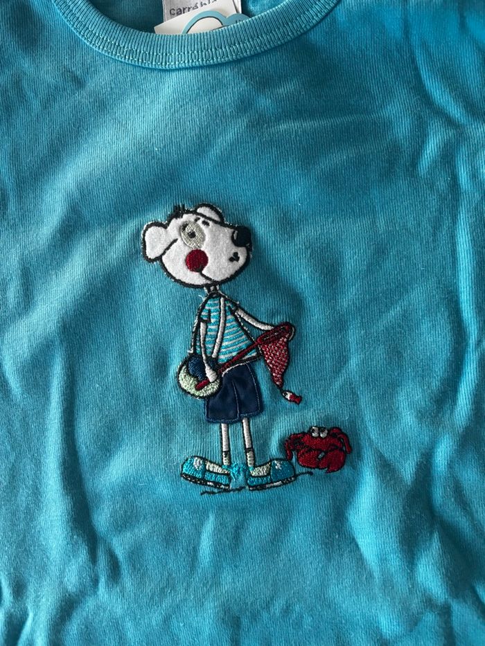 Pyjamas hiver carré blanc 6A - photo numéro 2