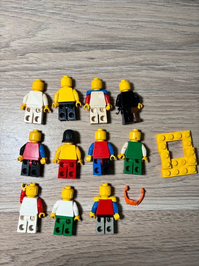 Lot de 11 figurines action figure vintage lego legoland mini figure mini fig anciennes - photo numéro 4