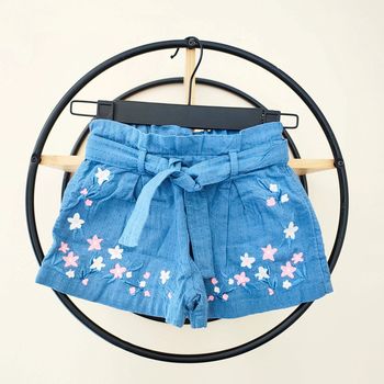 23 mois 2 ans short brodé tape a l'oeil