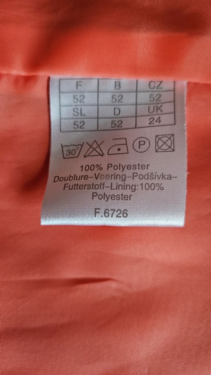 Veste chic Corail - Blanche Porte - T52 - photo numéro 7