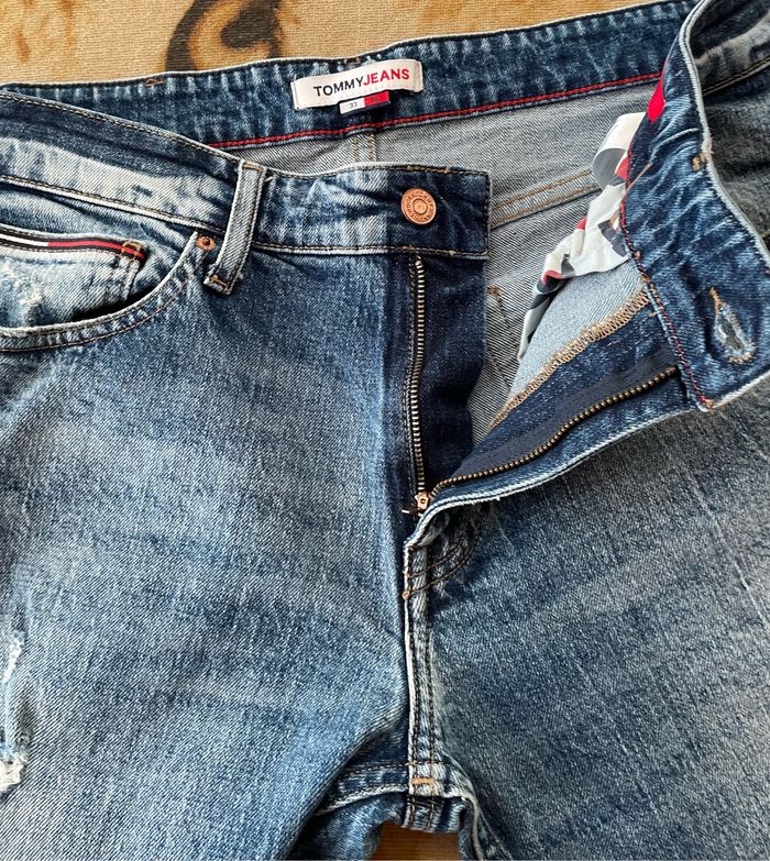 Jean Slim Tommy Jeans Homme Taille W33/34 - photo numéro 6