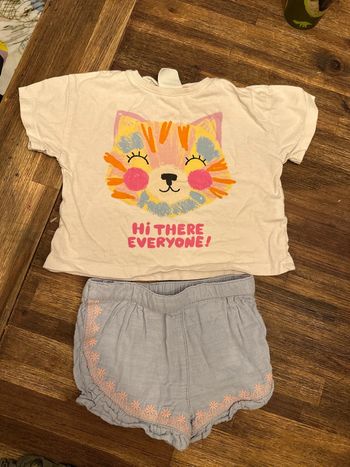 Ensemble short et teeshirt