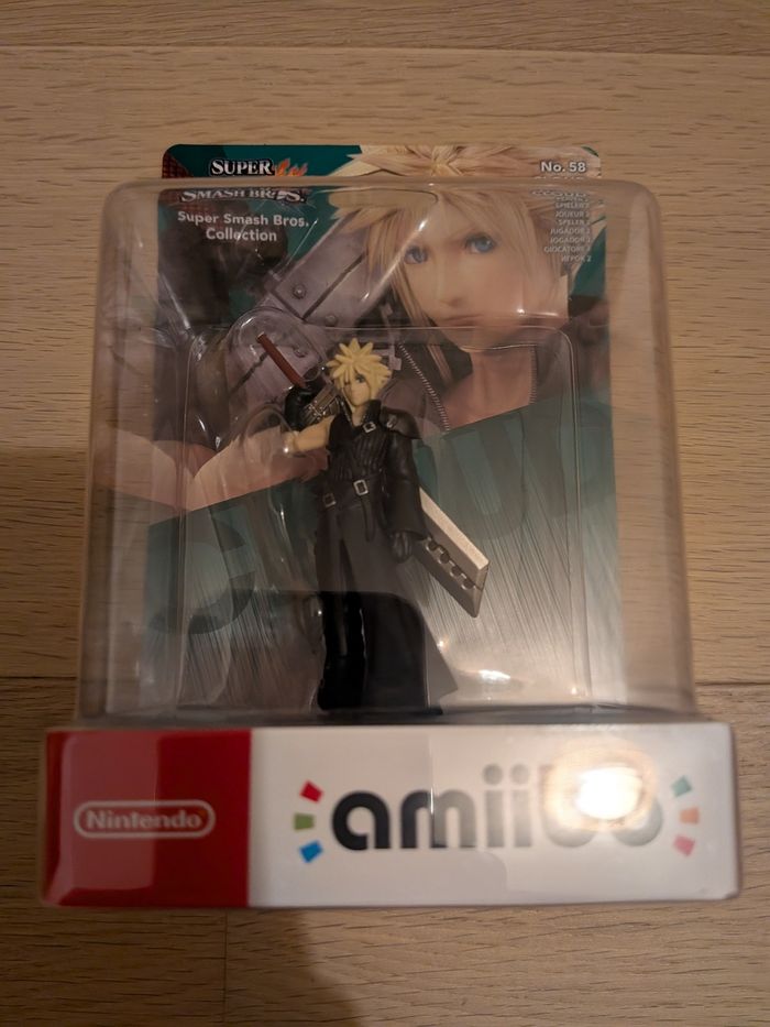 Amiibo cloud joueur 2 final fantasy