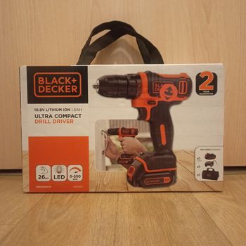 Perceuse visseuse sans fil Black et Decker