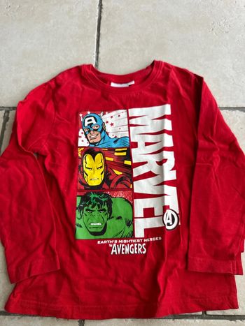 T shirt Marvel 5-6 ans