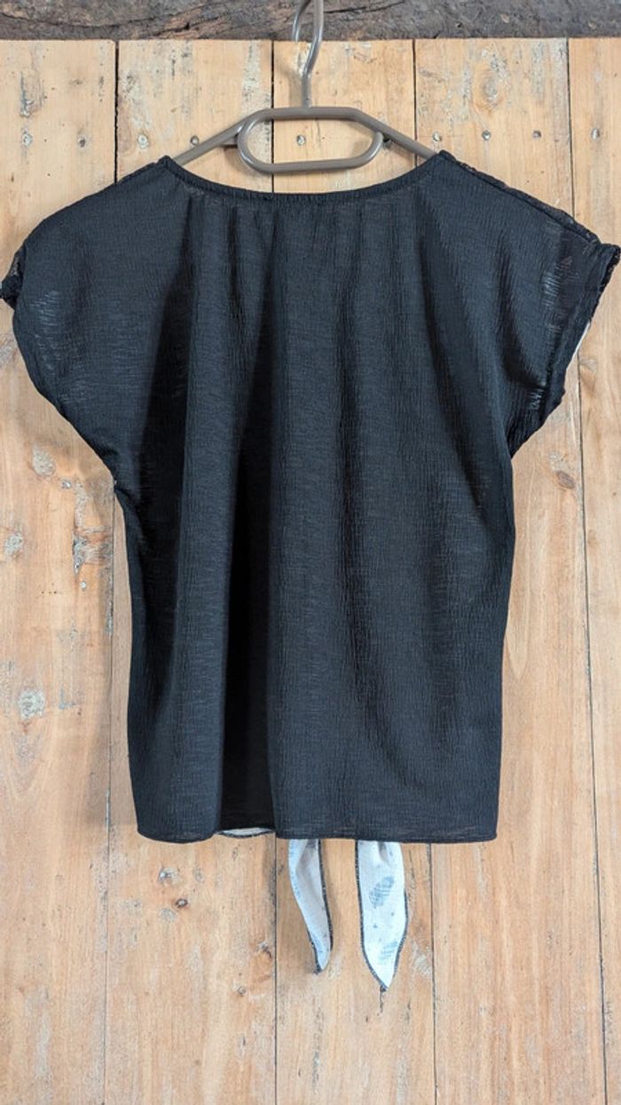 Top à nouer Made in France Lisa Bahia XS - photo numéro 6