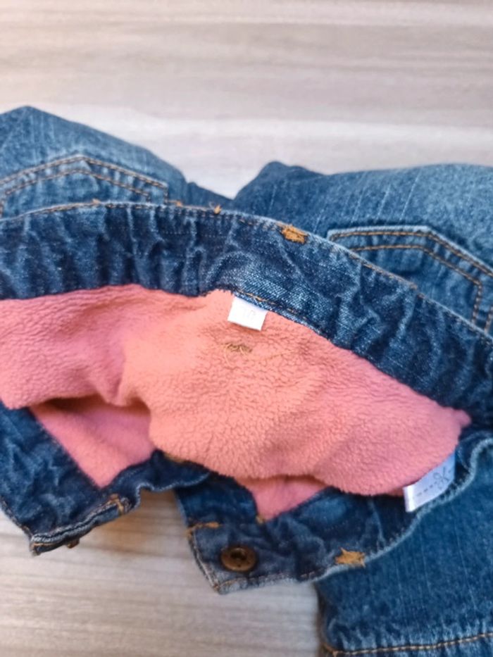 Jeans doublé polaire T18mois - photo numéro 3