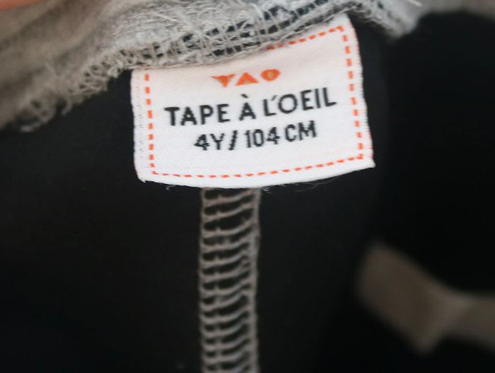 Ensemble haut Kiabi et jogging/sweat Tape à l'oeil 4 ans - photo numéro 4