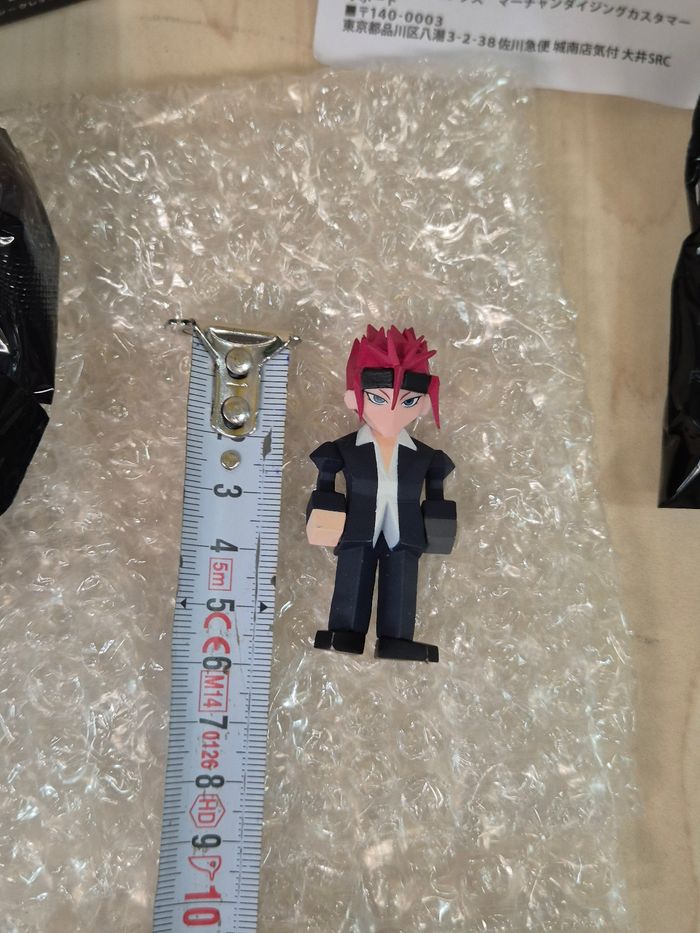 Figurine Polygones Final Fantasy VII : Reno - photo numéro 5