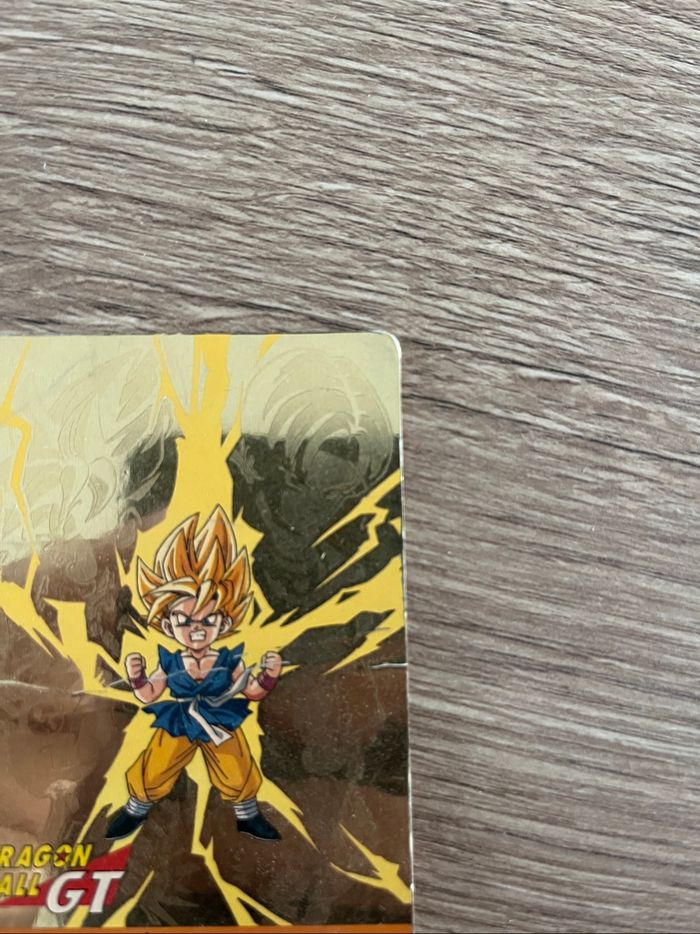 Carte spéciale flash 1997 dragon ball GT Carddass - photo numéro 4