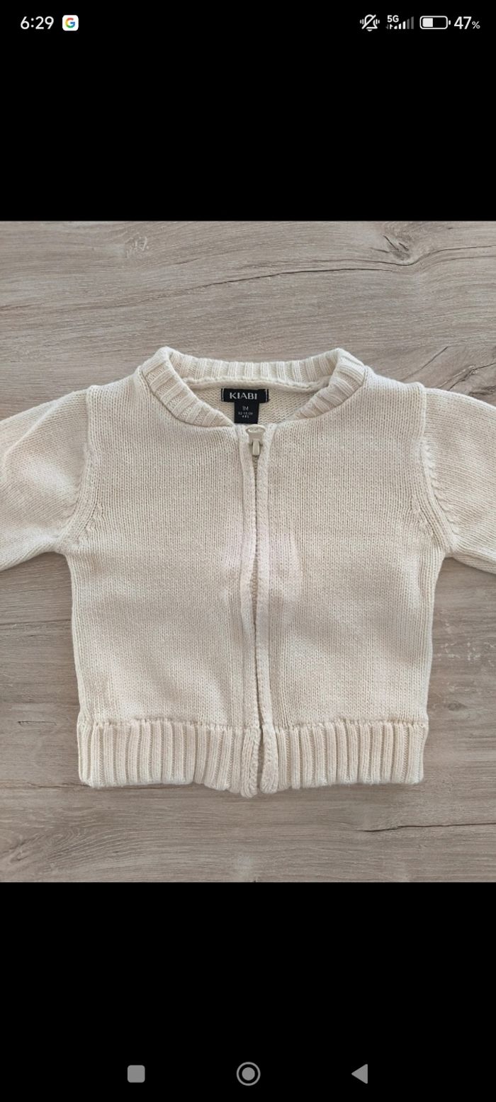 Gilet taille 1 mois - photo numéro 2