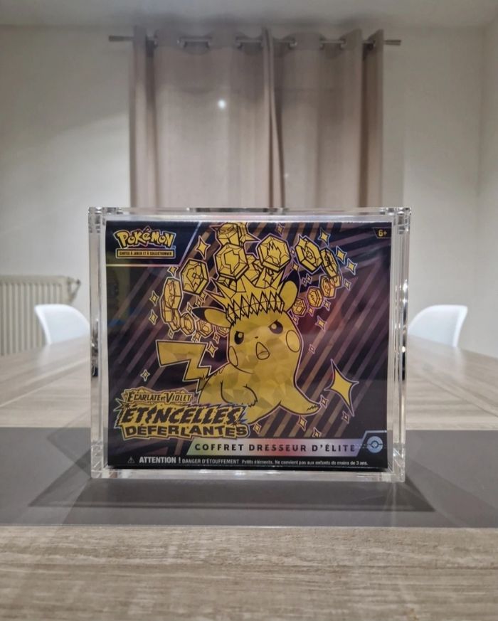 Protections acrylique pour etb pokemon