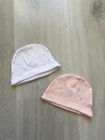 Bonnet naissance lot 2