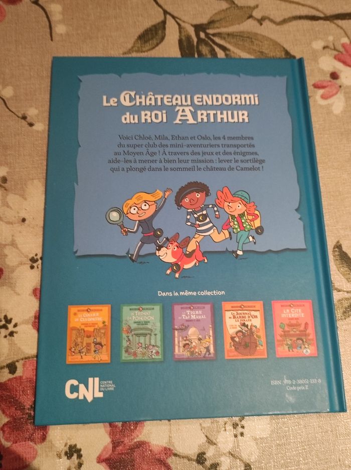 Livre : Le château endormi du Roi Arthur - photo numéro 3