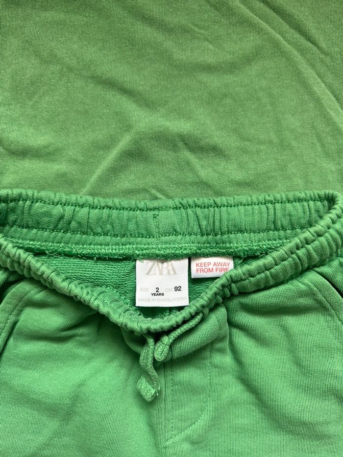 Ensemble Zara vert - photo numéro 2