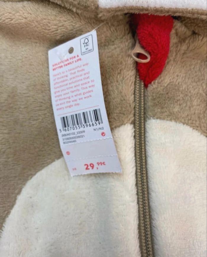 Combinaison pyjama garçon - neuf - Zippy - Taille 4 ans - photo numéro 2