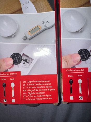 Cuillère balance digital 