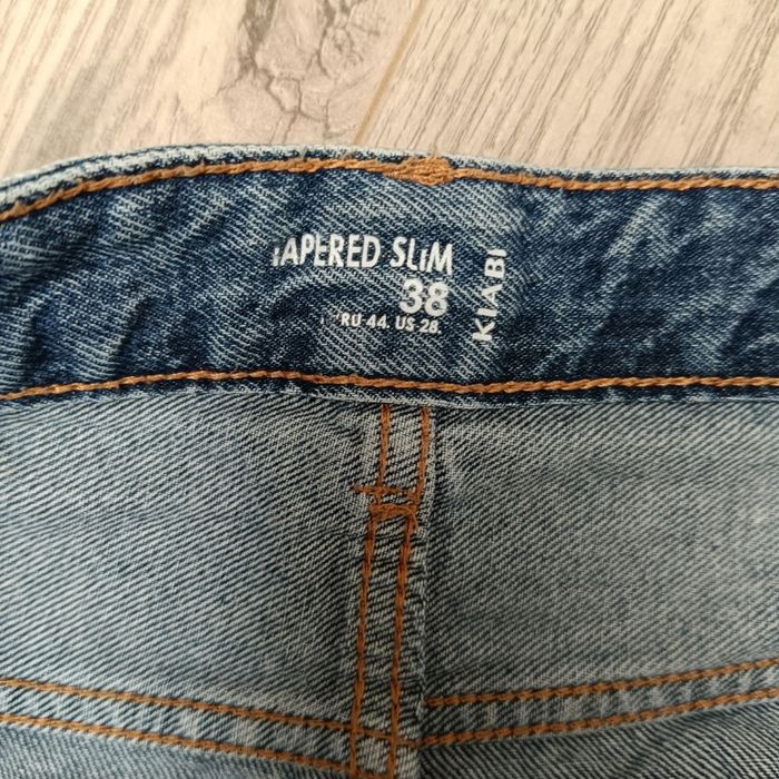 Jean bleu tapered slim - photo numéro 3