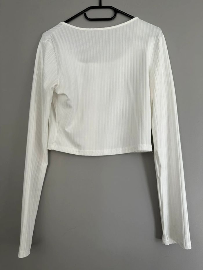 Top blanc Shein taille M - photo numéro 2