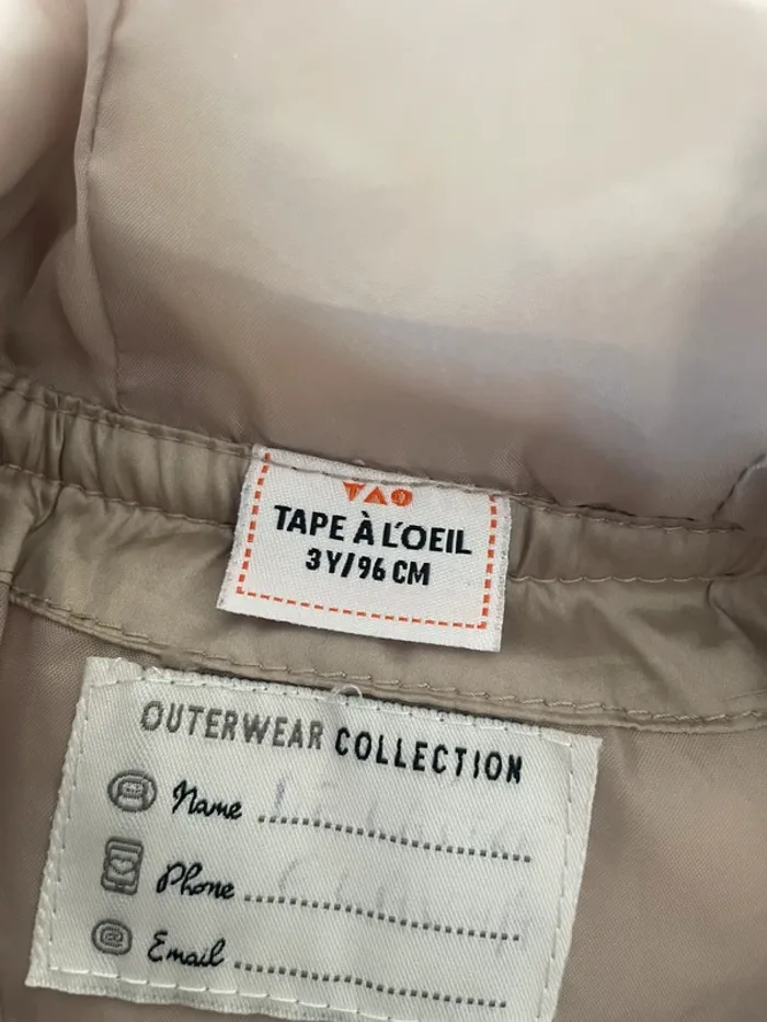 Doudoune blouson manteau fille TAO printemps - photo numéro 5