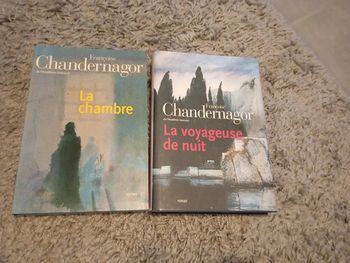 Lot de deux livres francoise chandernagor