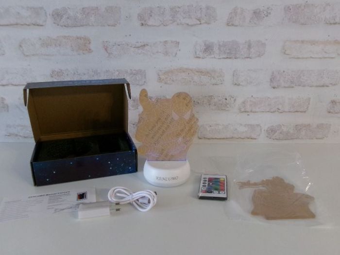 Veilleuse 3D Spiderman neuve