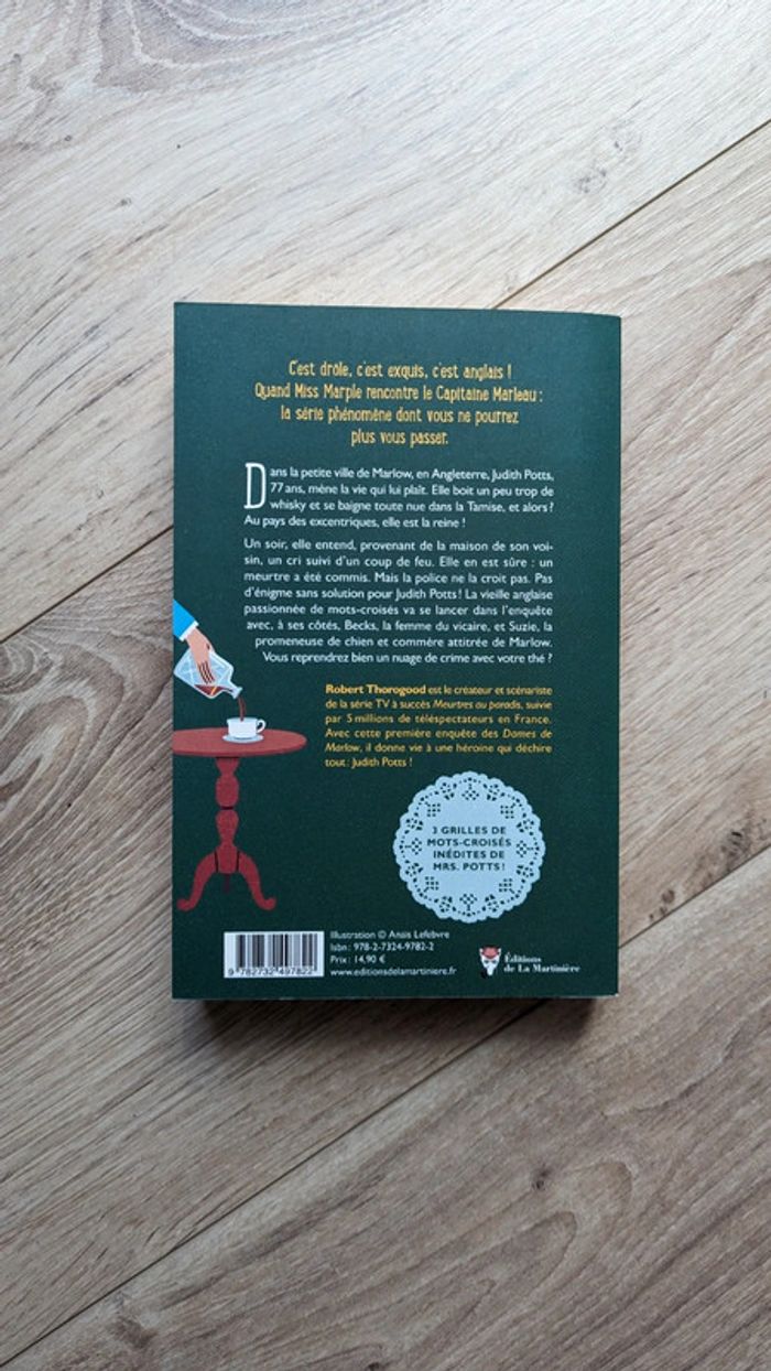 Les Dames de Marlow tome 1 Mort compte triple, de Robert Thorogood - photo numéro 2