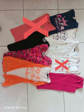 Lot de 7 hauts