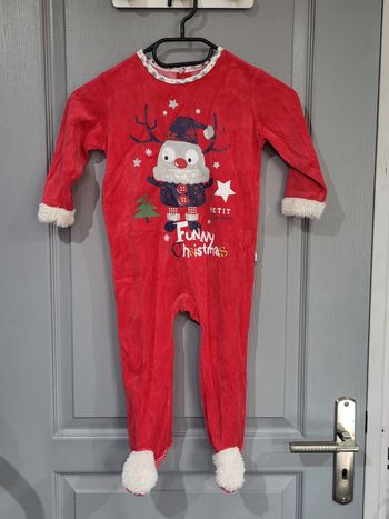 Pyjama de Noël 24 mois