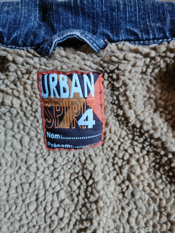 Veste en jean 4 ans marque urban spirit - photo numéro 4