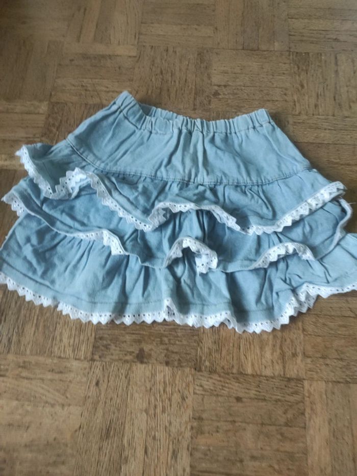 Jupe en jean 6 ans