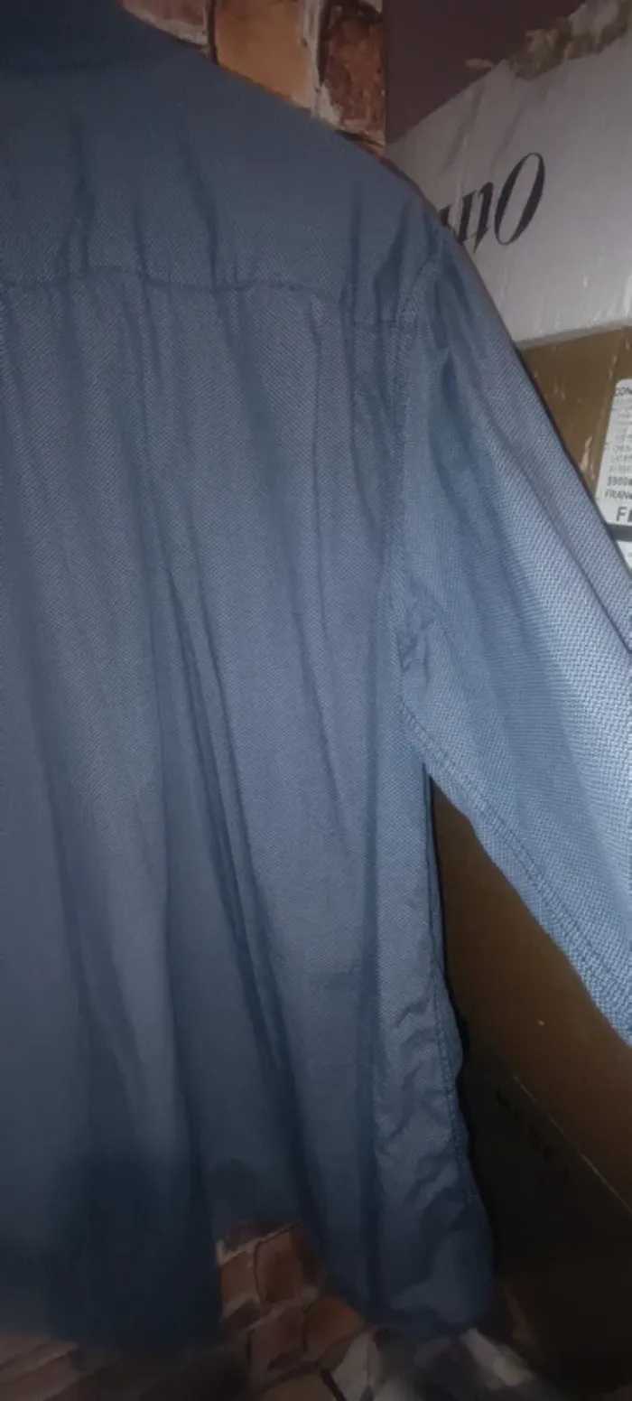 Chemise bleue Cambridge - photo numéro 7