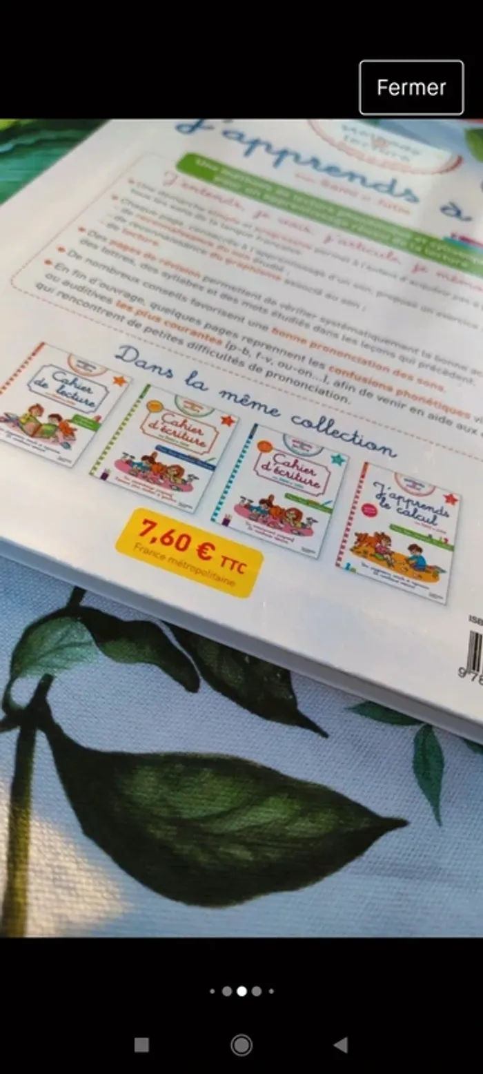 Cahier de lecture J'apprends à lire" - photo numéro 10